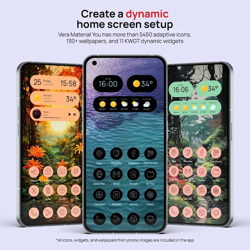 Vera Material You Icon Pack screenshot 1