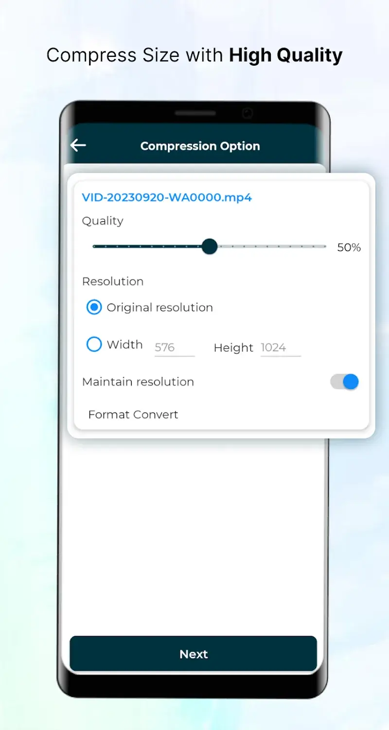 Video Converter & Compressor screenshot 1