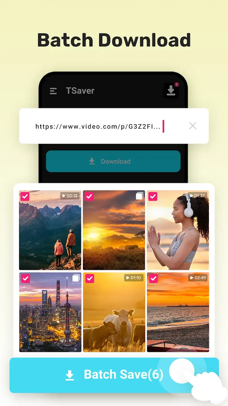 Video downloader for HD Video screenshot 1