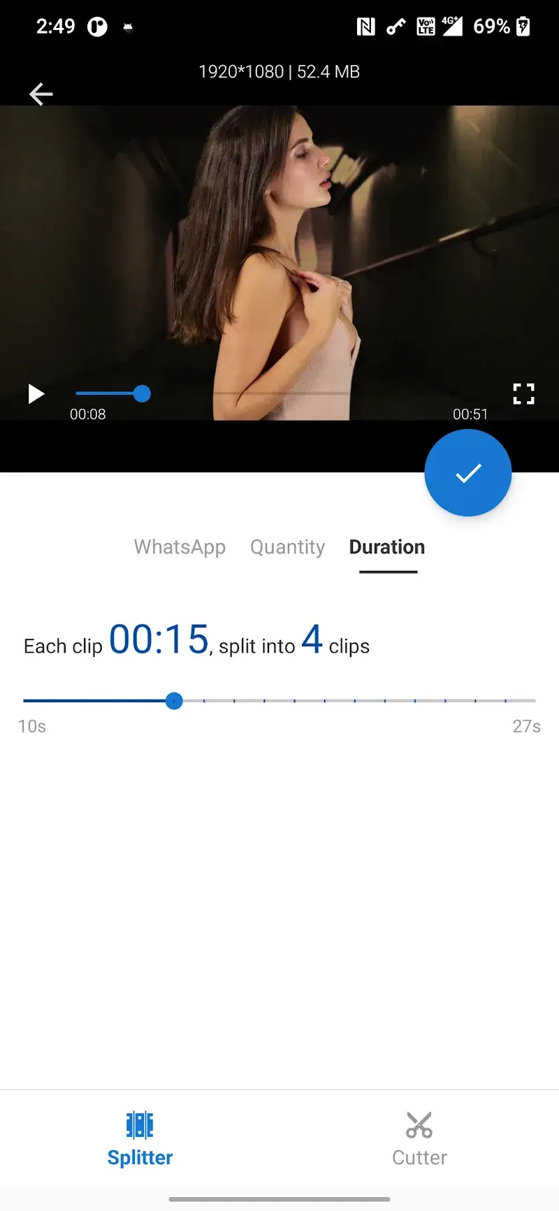 Video Splitter & Trim Videos screenshot 1