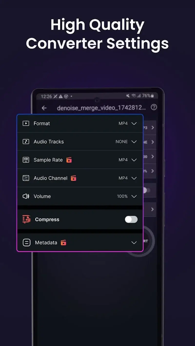 Video to Audio MP3 Converter screenshot 1