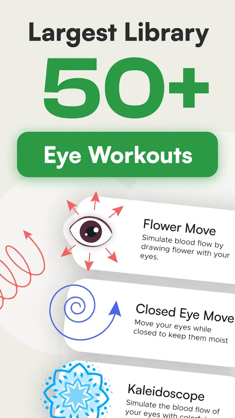 VisionUp Eye Exercises screenshot 1