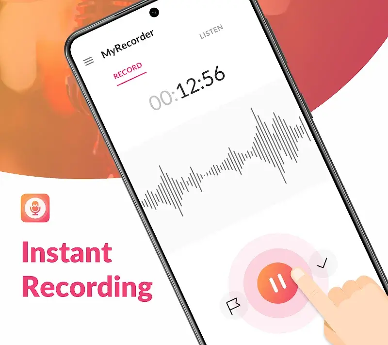 Voice Recorder & Voice Memos (MyRecorder) screenshot 1
