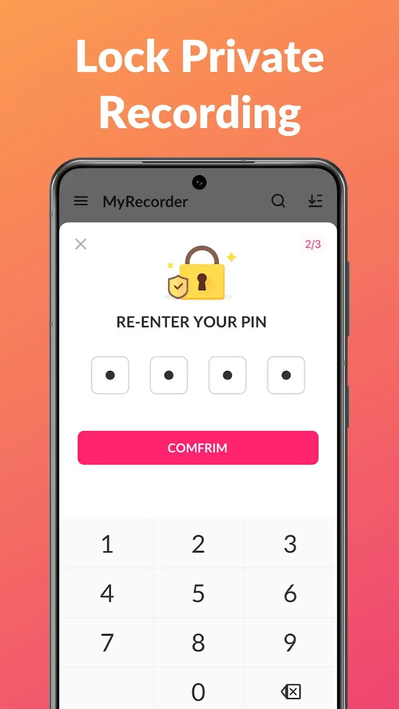 Voice Recorder & Voice Memos (MyRecorder) screenshot 1