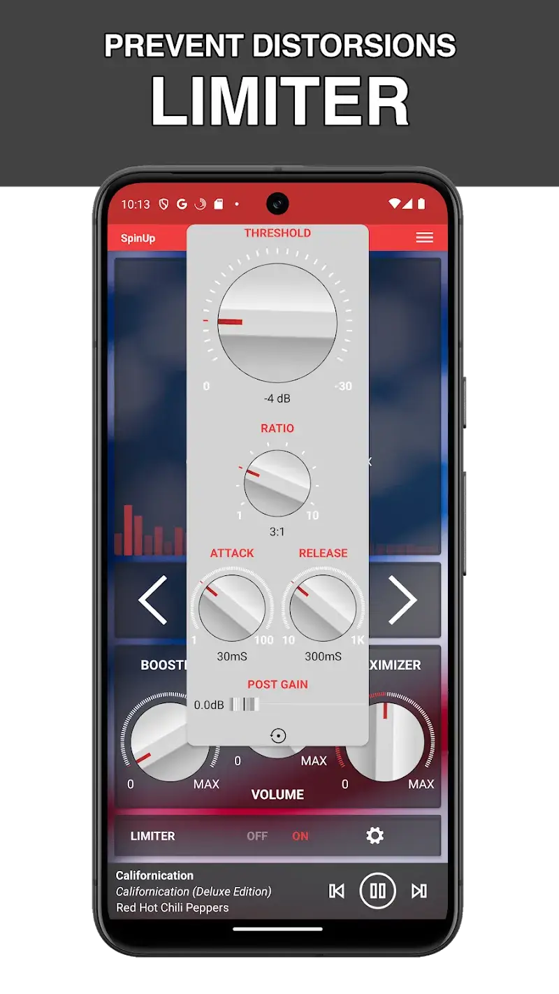Volume Booster - Sound Booster (SpinUp Volume Booster) screenshot 1