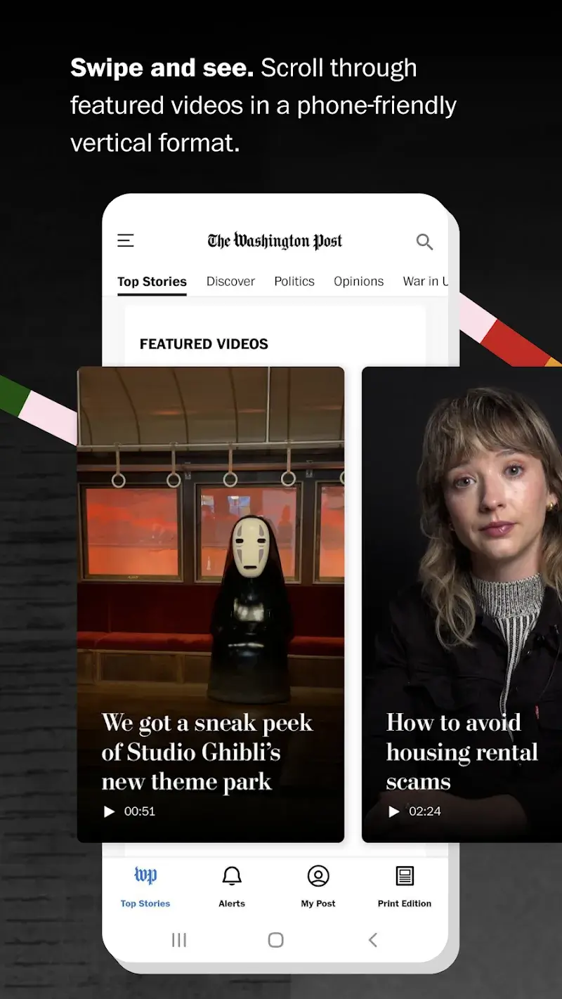 Washington Post screenshot 1