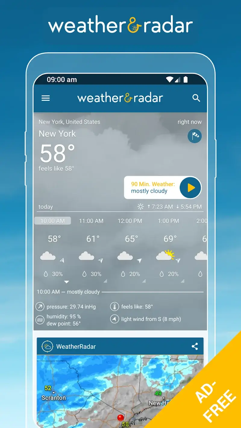 Weather & Radar Pro screenshot 1