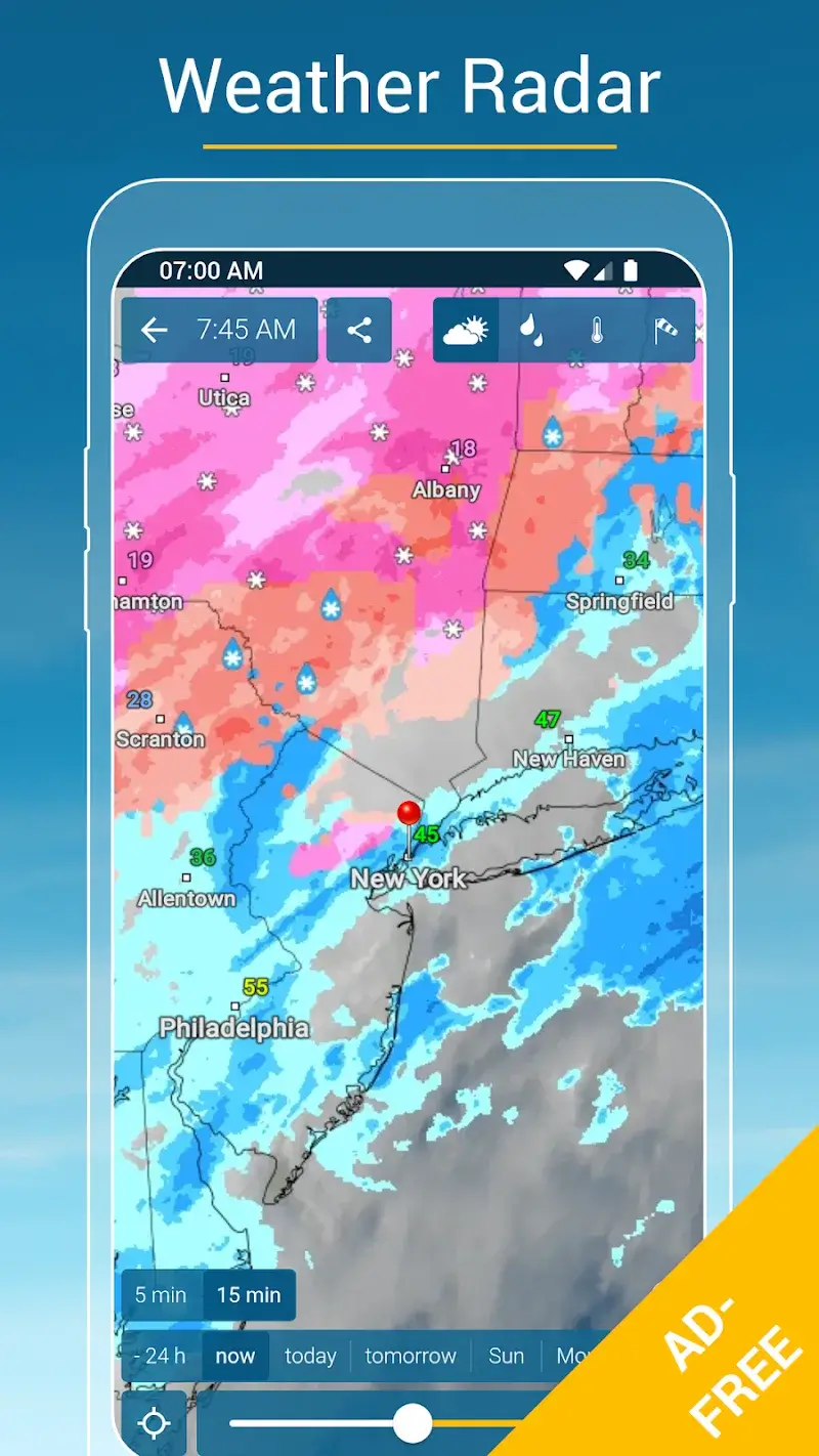 Weather & Radar Pro screenshot 1