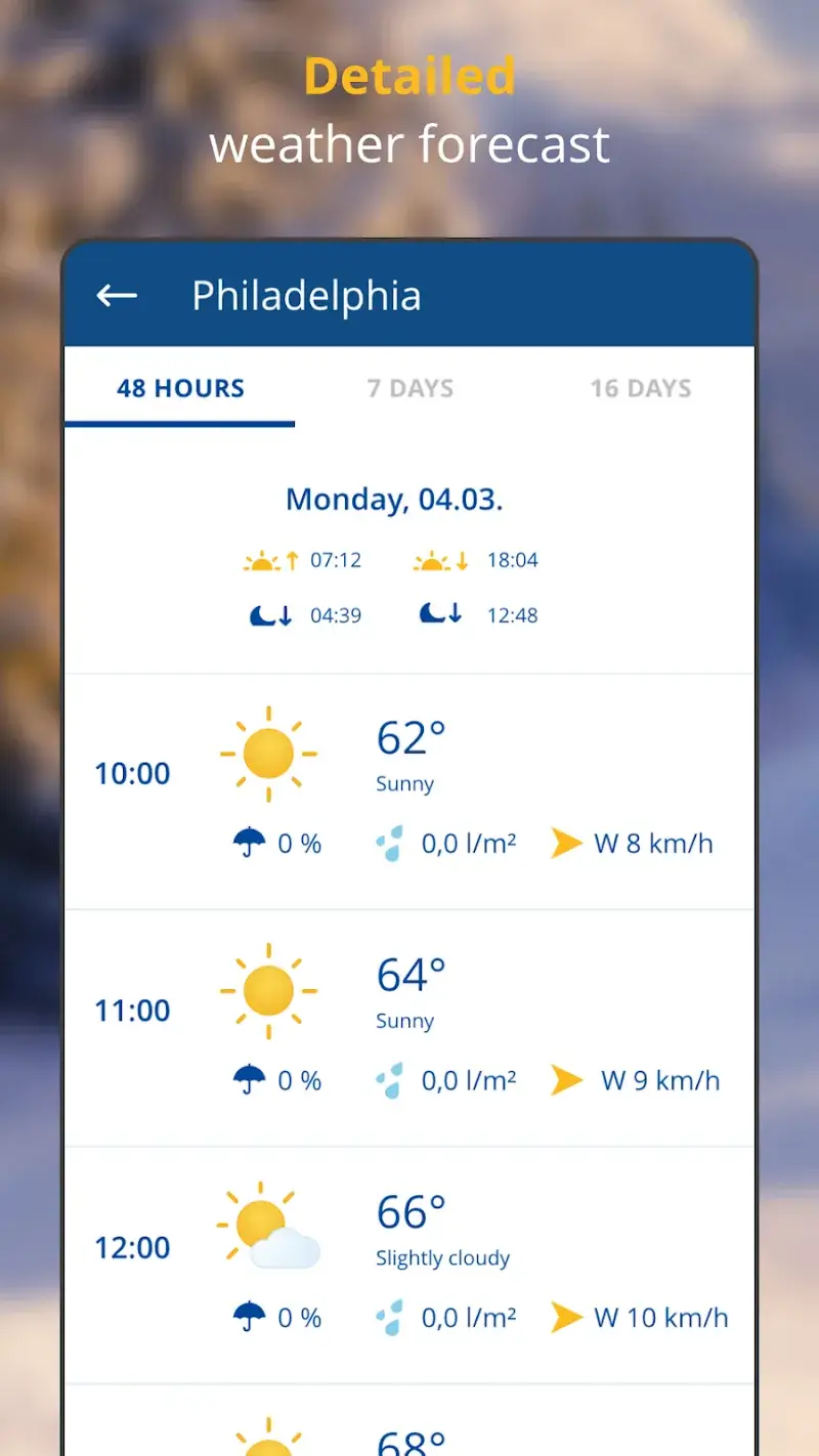 wetter.com screenshot 1
