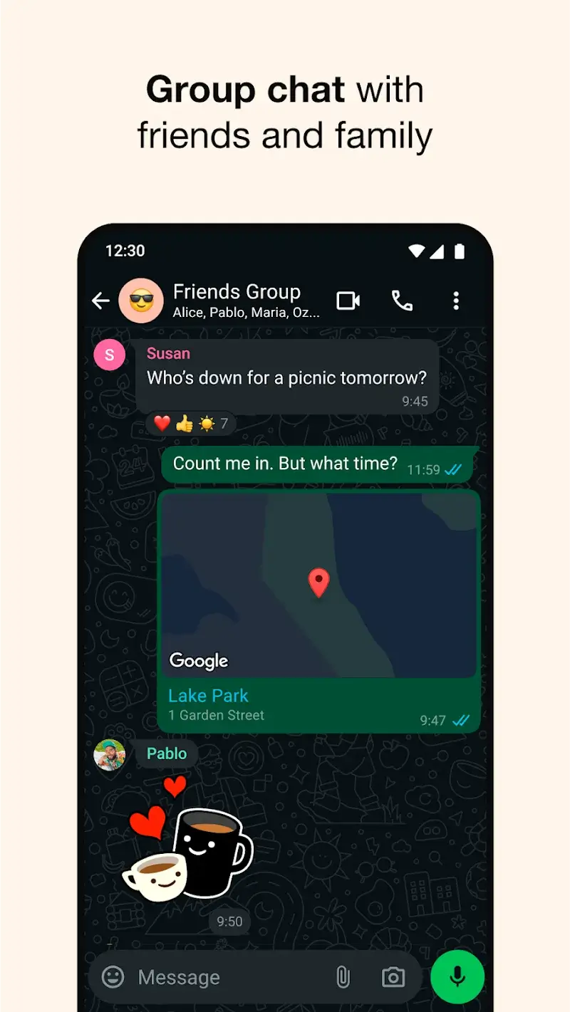 WhatsApp Messenger screenshot 1