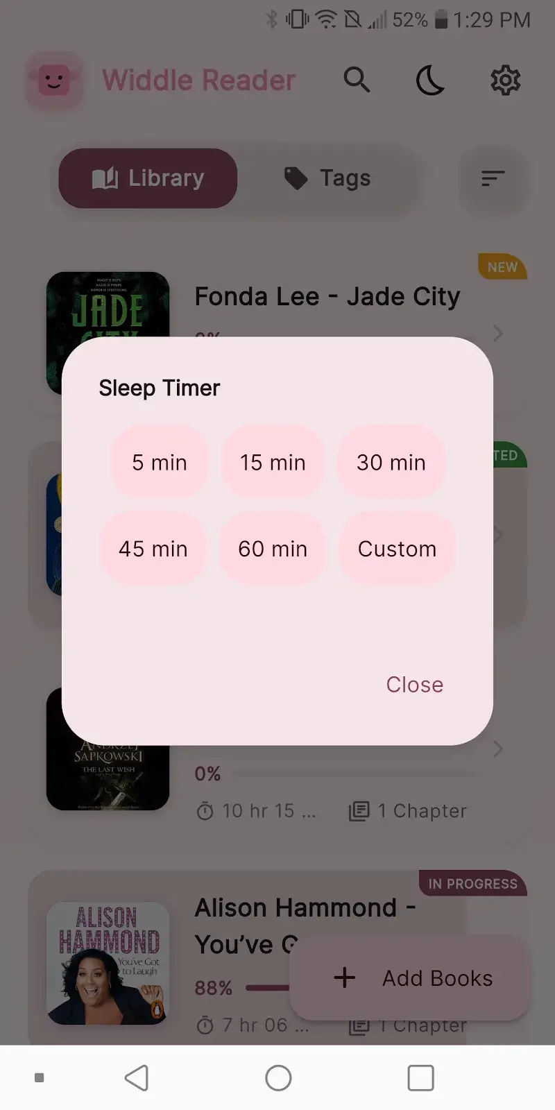 Widdle Reader screenshot 1