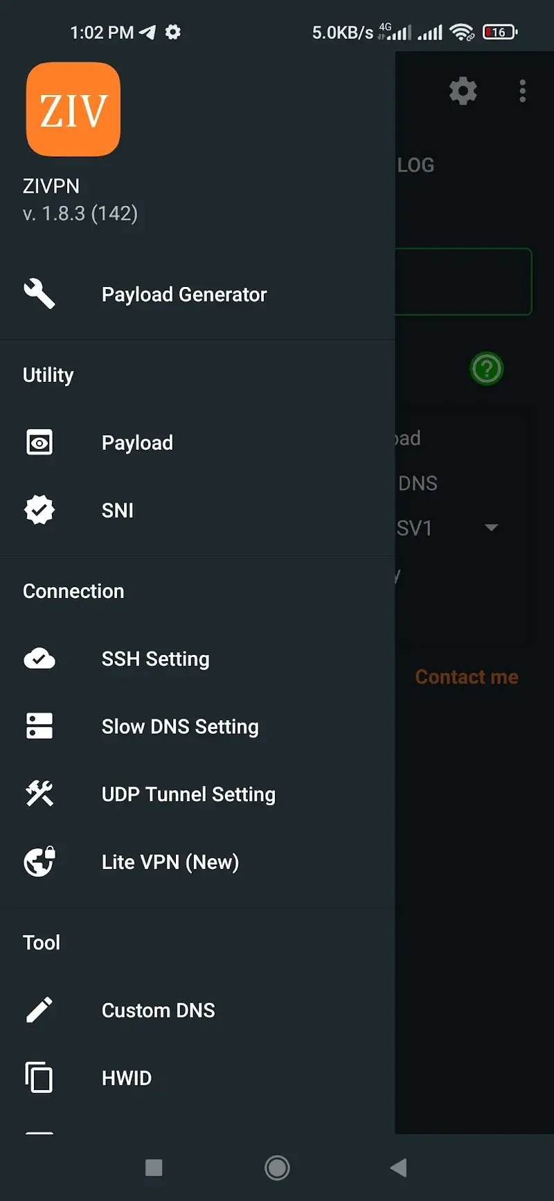 ZIVPN Tunnel screenshot 1