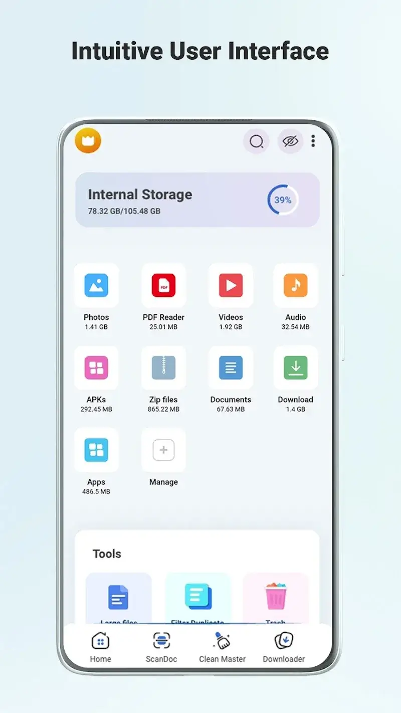 ZX File Manager screenshot 1