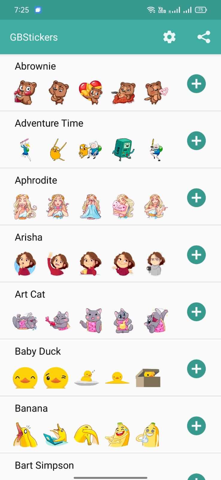 GBStickers screenshot 1