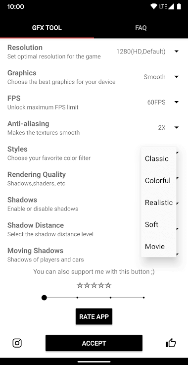 GFX Tool screenshot 1