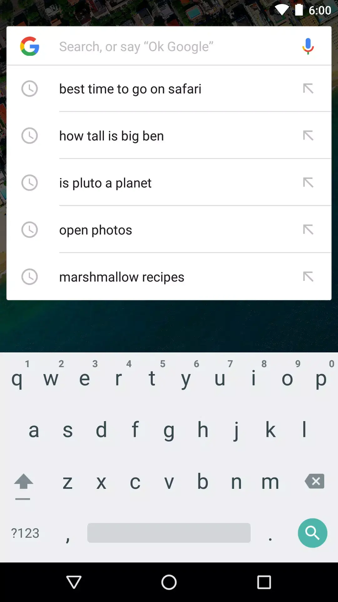 Google Now Launcher screenshot 1