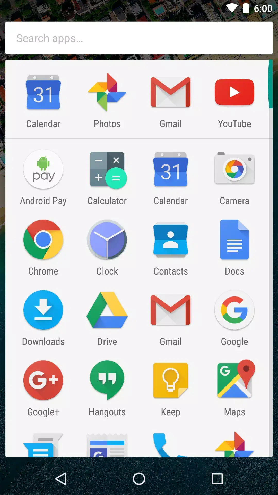 Google Now Launcher screenshot 1