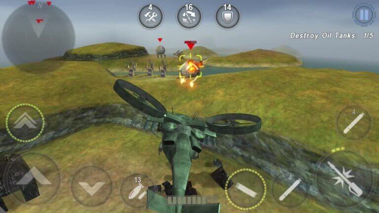 GUNSHIP BATTLE: Helicopter 3D screenshot 1