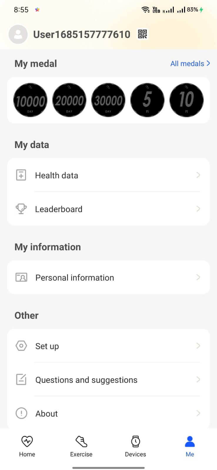 Haino Fit screenshot 1