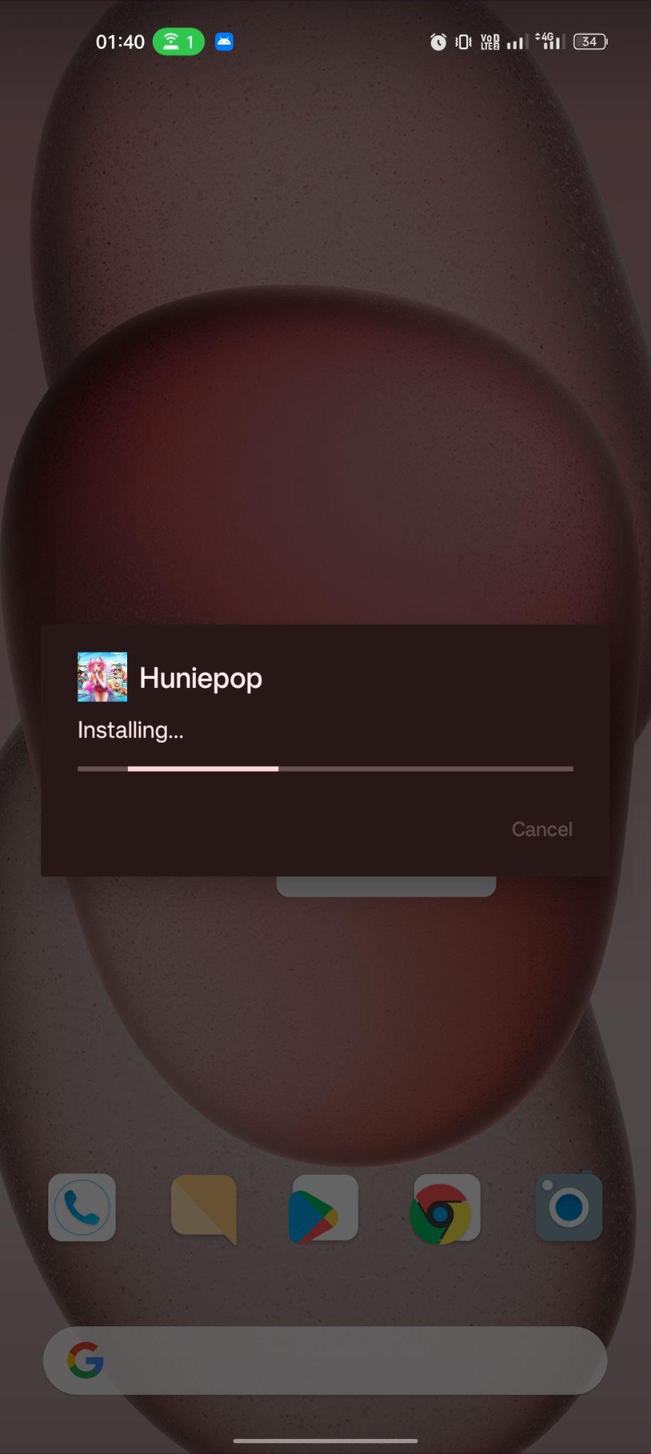 Huniepop apk installing
