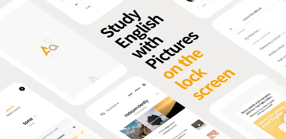 Lockscreen English Dictionary icon