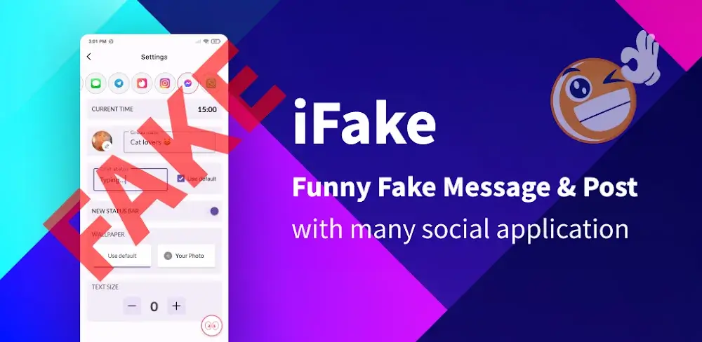 iFake: Fake Chat Messages icon