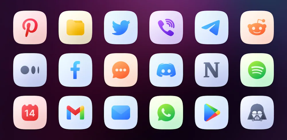 Ares Light: Pastel Icon Pack icon