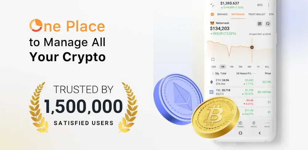Crypto Tracker – Coin Stats icon