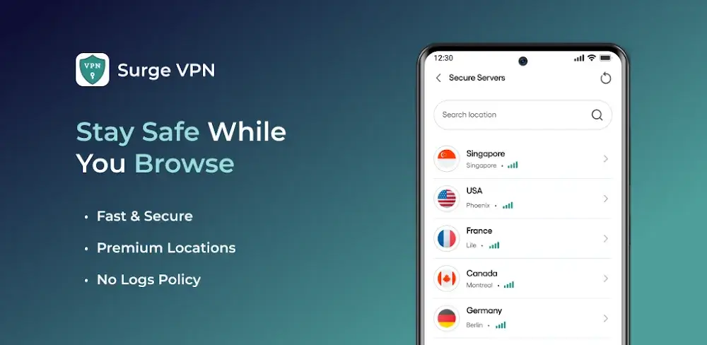 Surge VPN icon