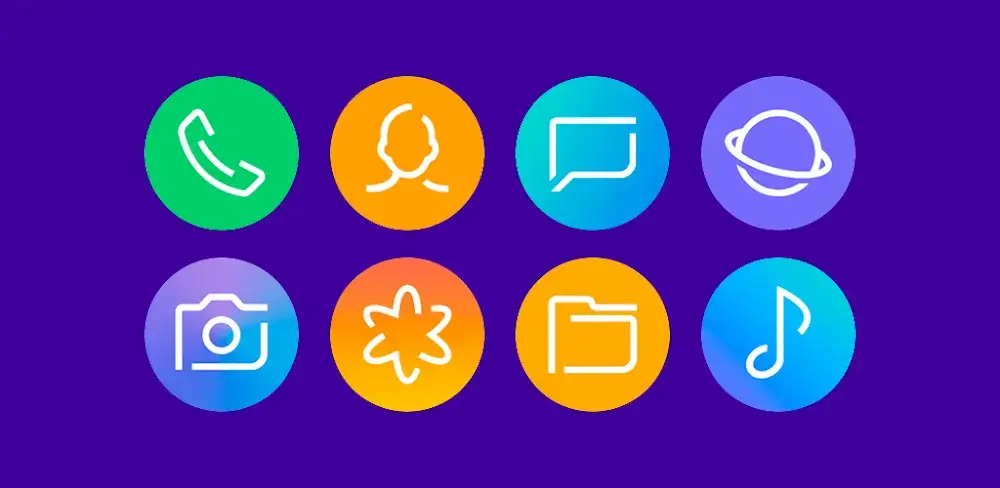 Delux - Icon pack (Round) icon