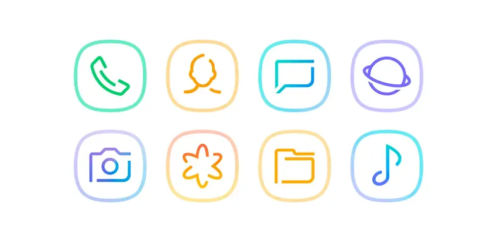 Eurux White - Icon Pack icon
