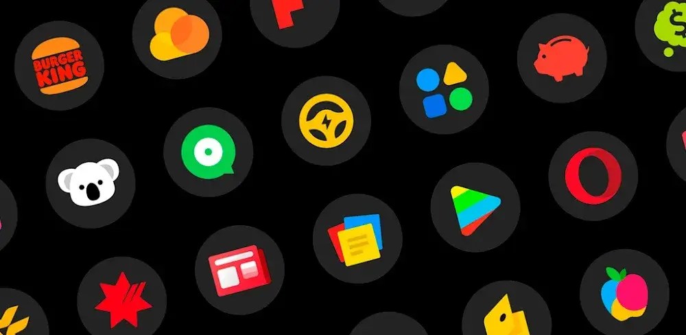 MiDark - Icon Pack (Round) icon