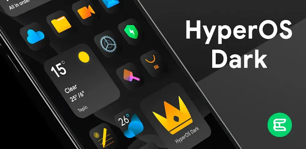 HyperDark - Icon Pack icon
