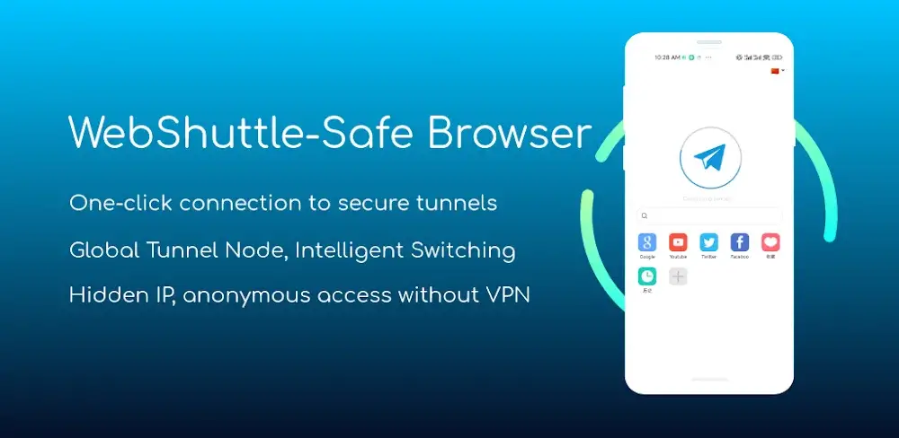 WebShuttle - Private Browser icon
