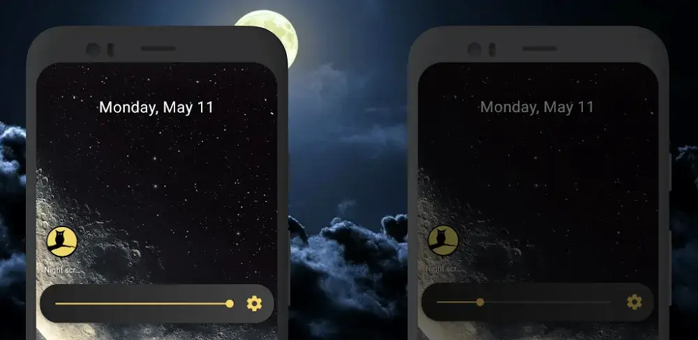 Night screen icon