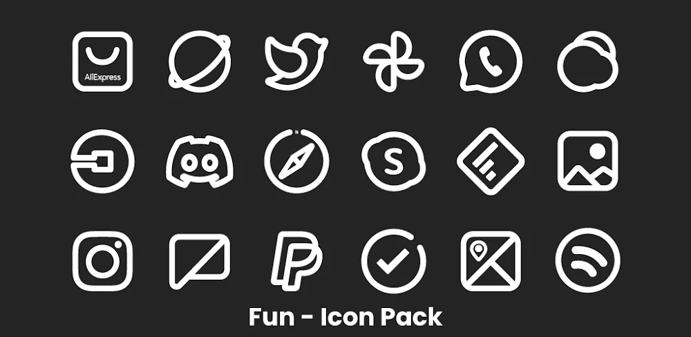 Plume Line - Icon Pack icon