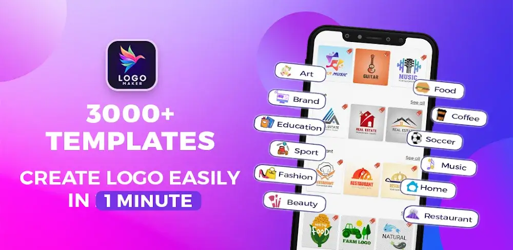 Logo Maker & Logo Creator (LogoX) icon