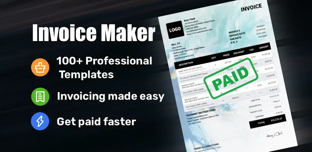 Invoice Maker, Invoices Manage icon