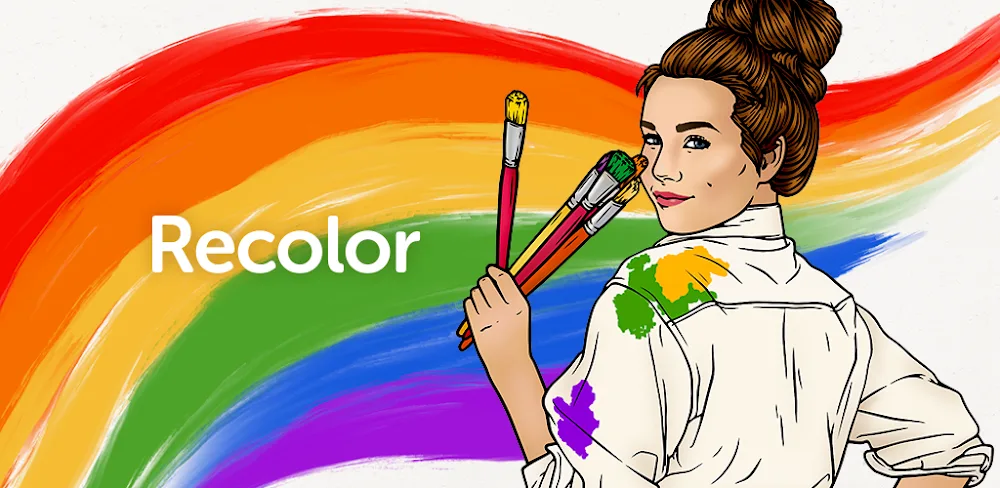Recolor - Adult Coloring Book icon