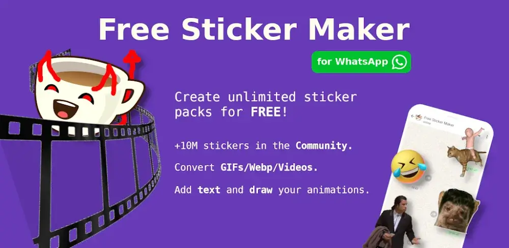 Animated Sticker Maker (Free Sticker Maker) icon
