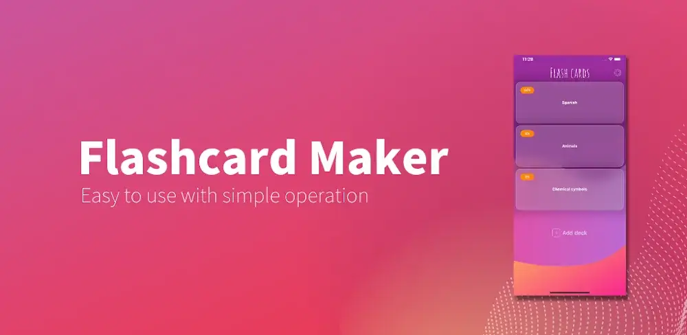 Flashcard maker icon