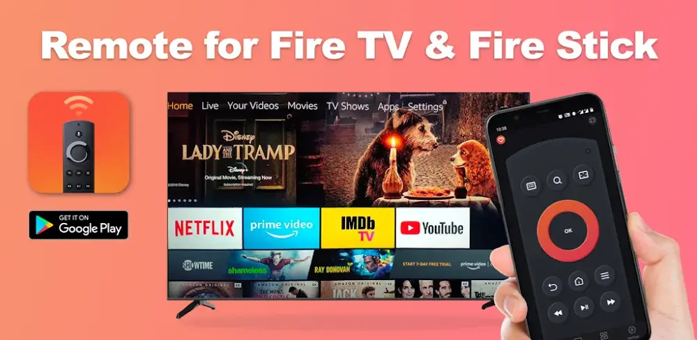 Remote for Fire TV & FireStick (Fire Remote) icon