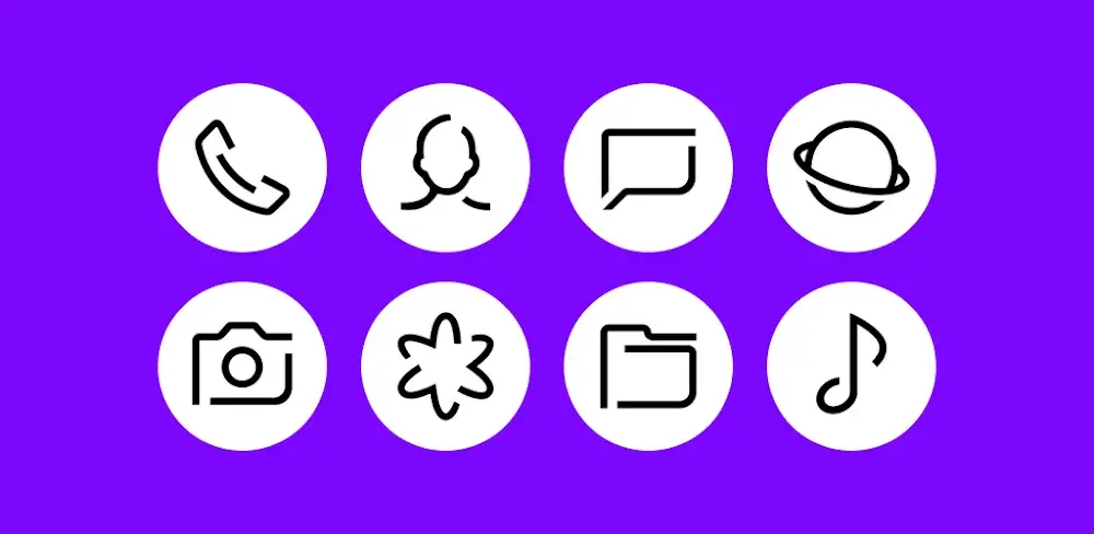 Whiux - Icon Pack (Round) icon