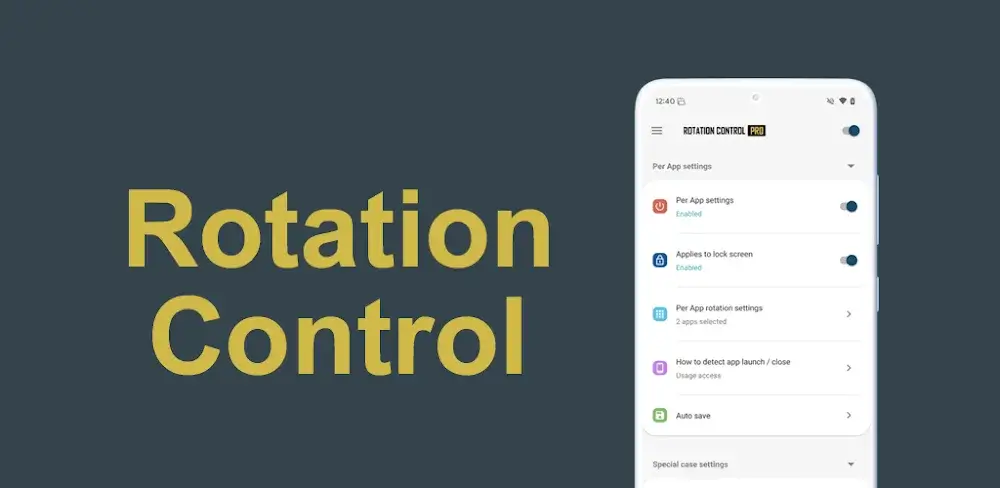 Rotation Control Pro icon