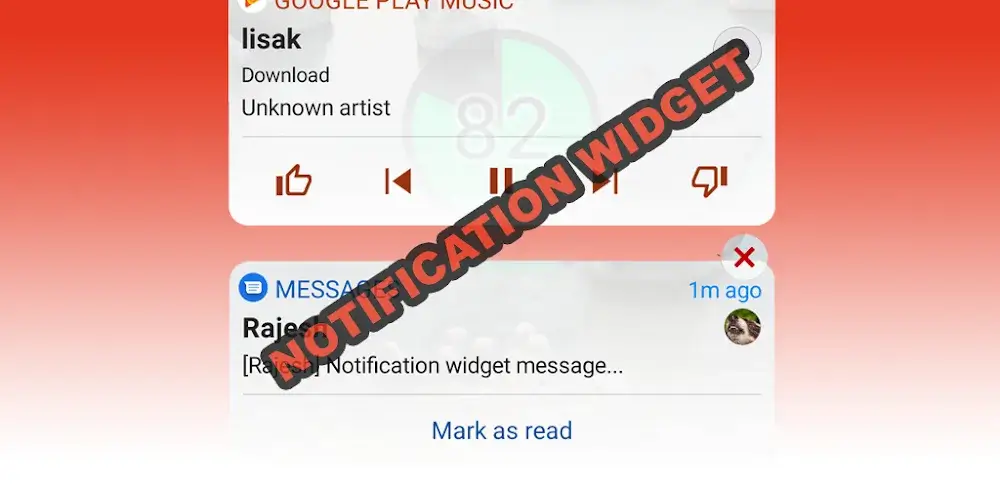 Notification Widget icon