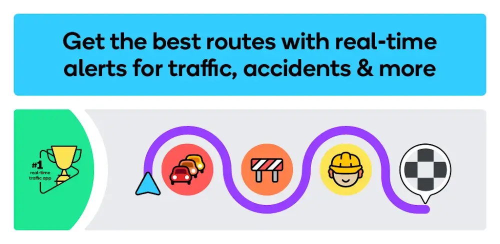 Waze Navigation & Live Traffic icon