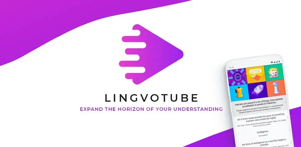 Translate subtitles for videos (Lingvotube) icon