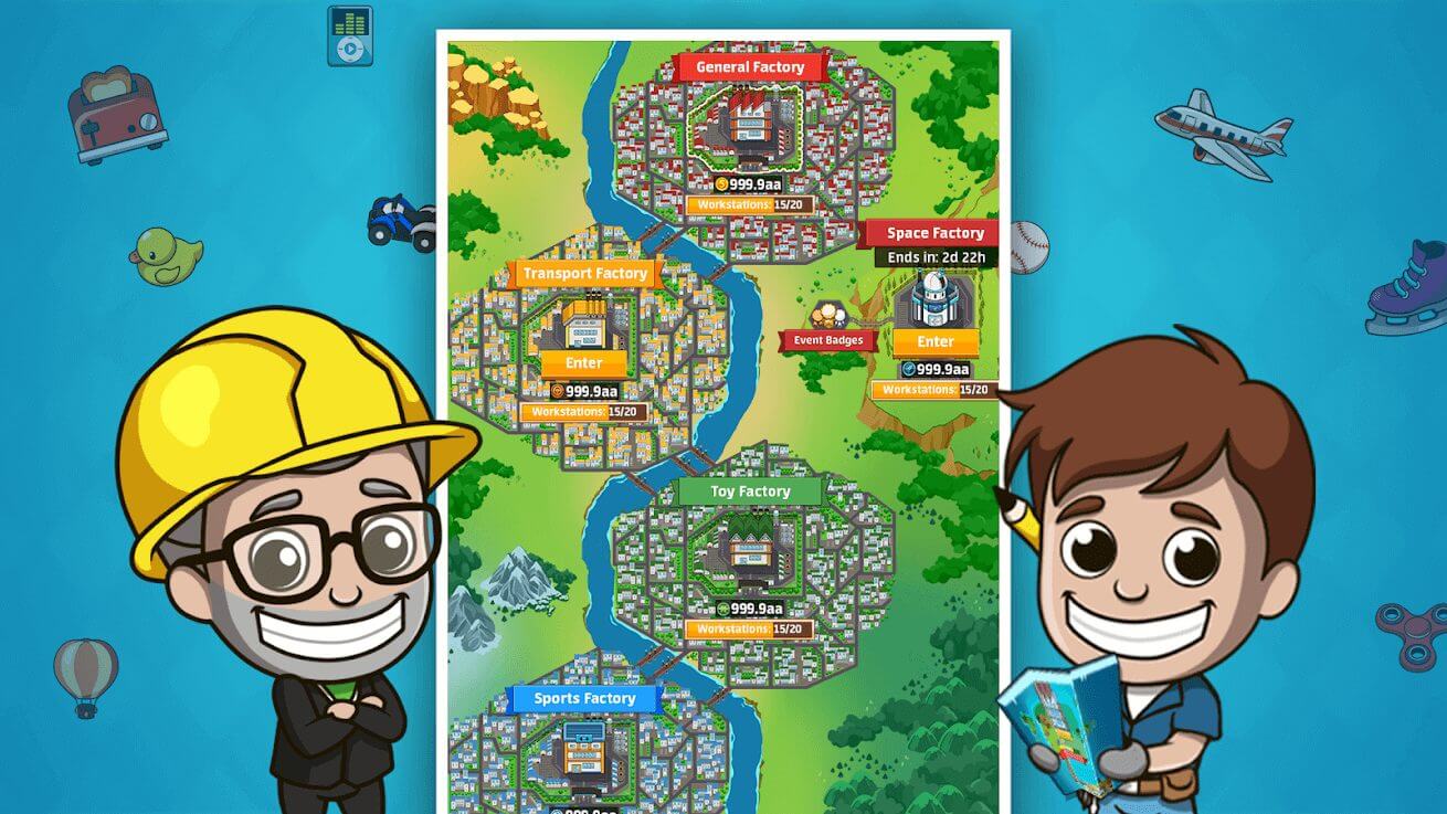 Idle Factory Tycoon screenshot 1