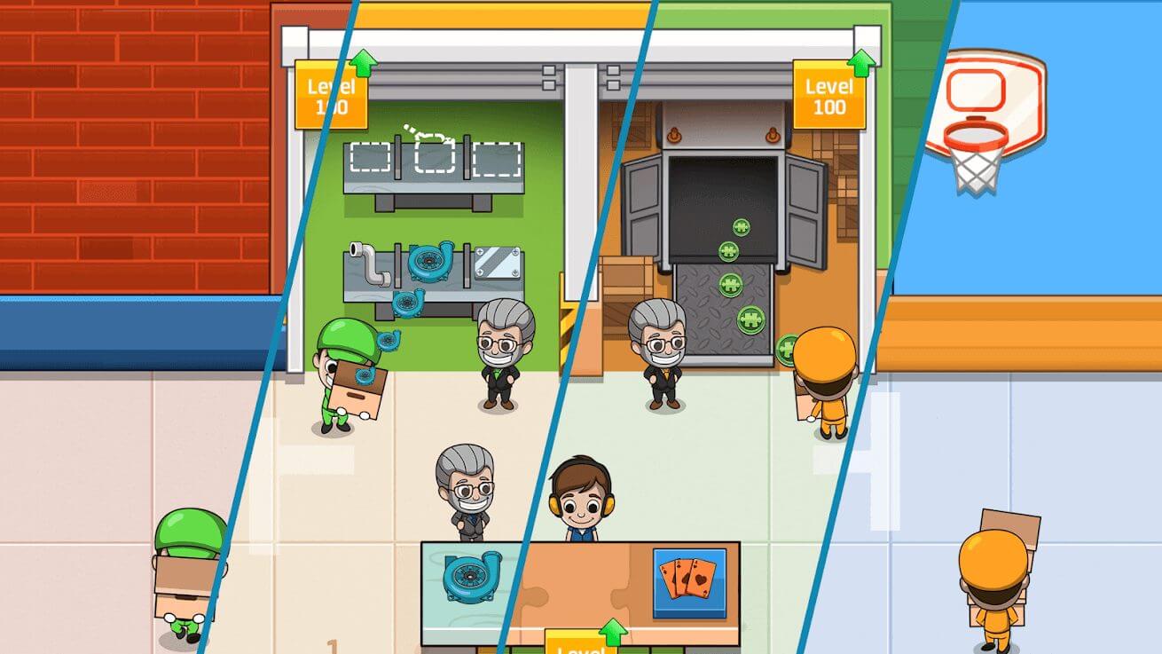 Idle Factory Tycoon screenshot 1