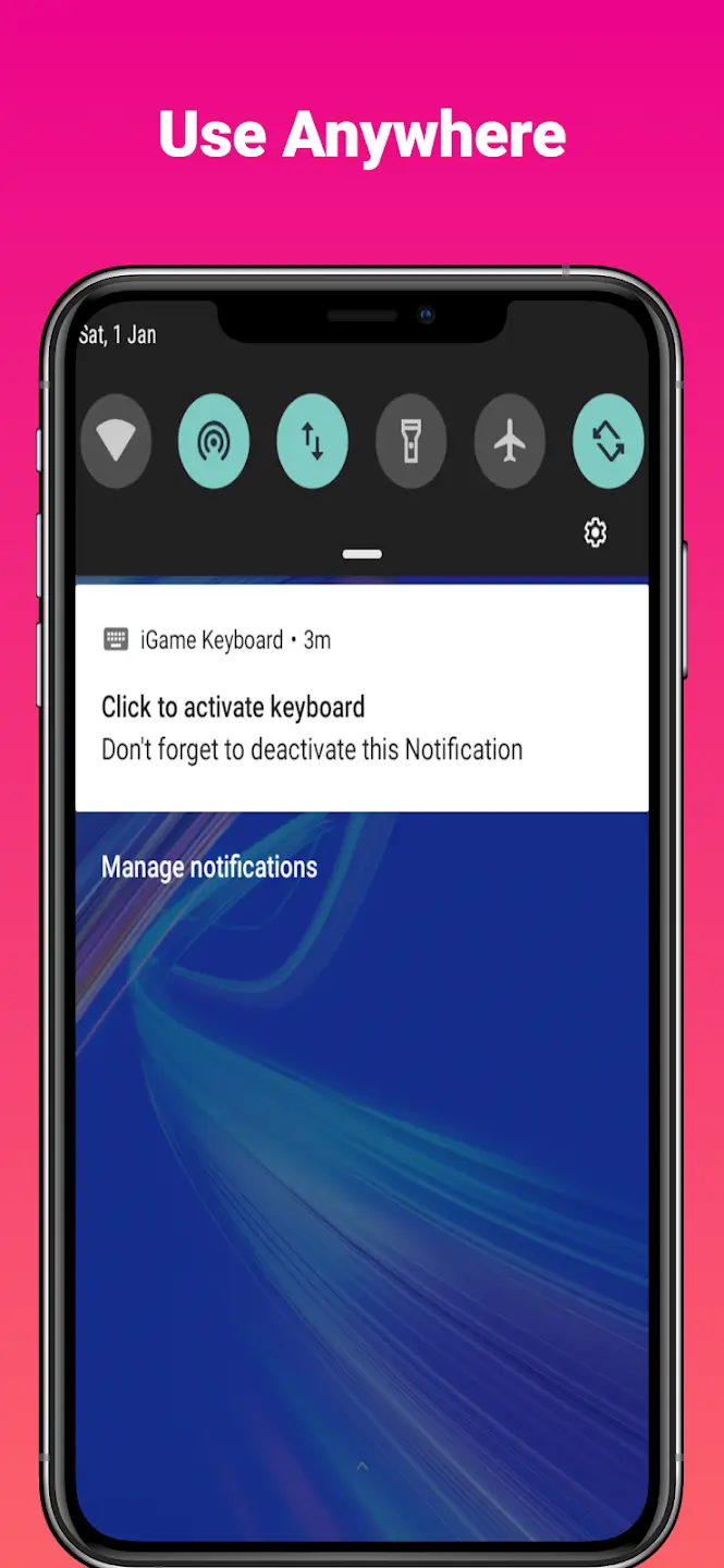 iGame Keyboard screenshot 1